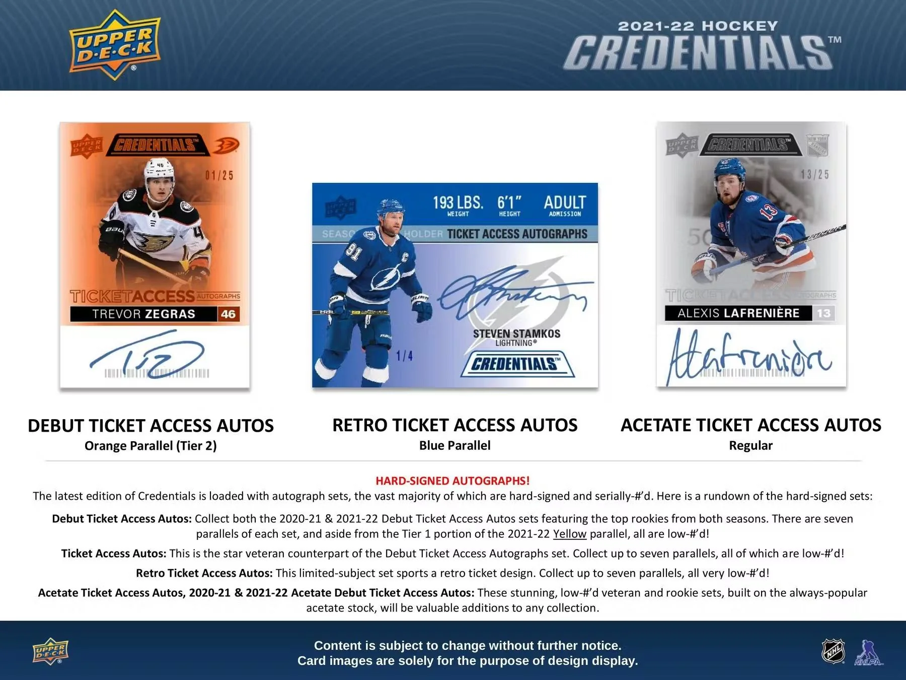 2021-22 Upper Deck Credentials Hockey Hobby Box - Image 4