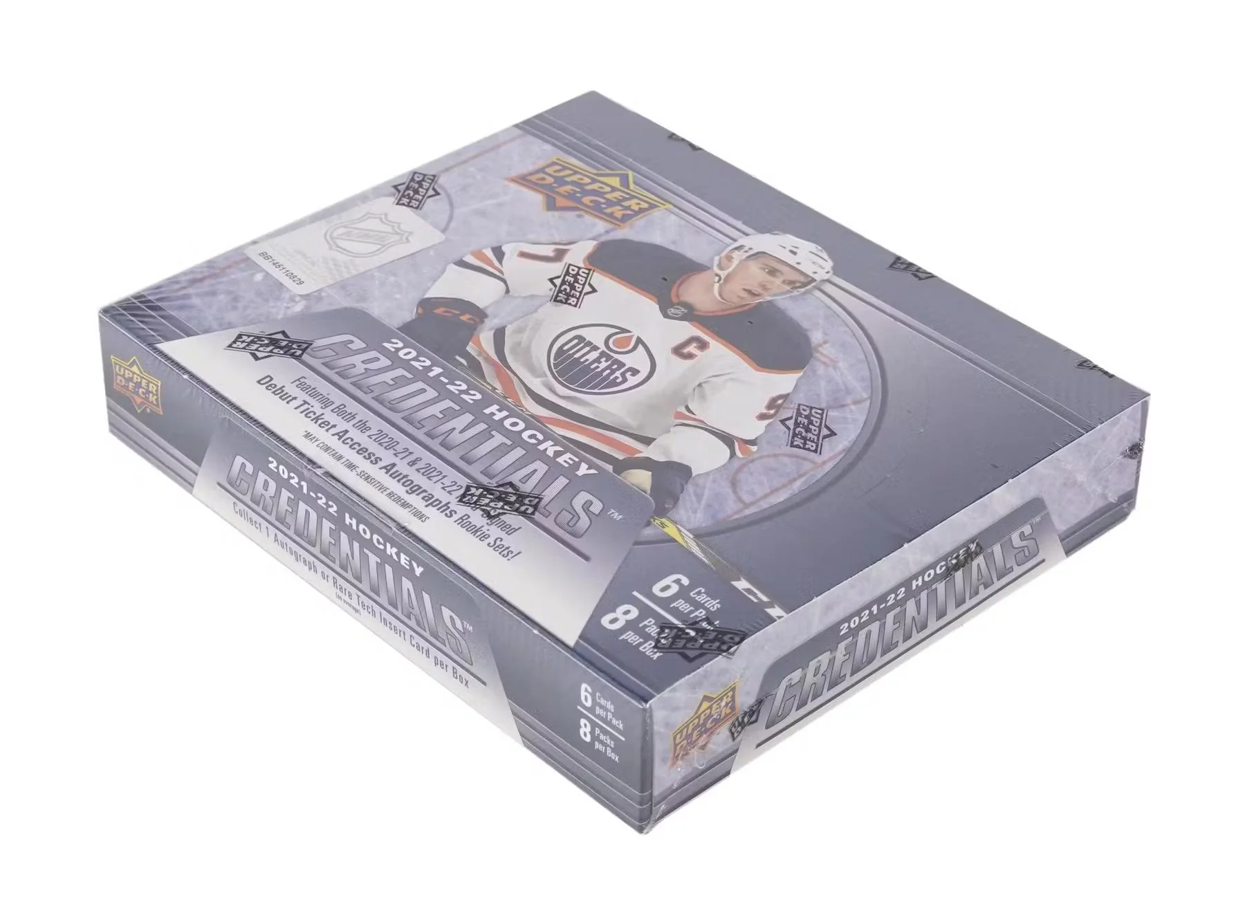 2021-22 Upper Deck Credentials Hockey Hobby Box - Image 7