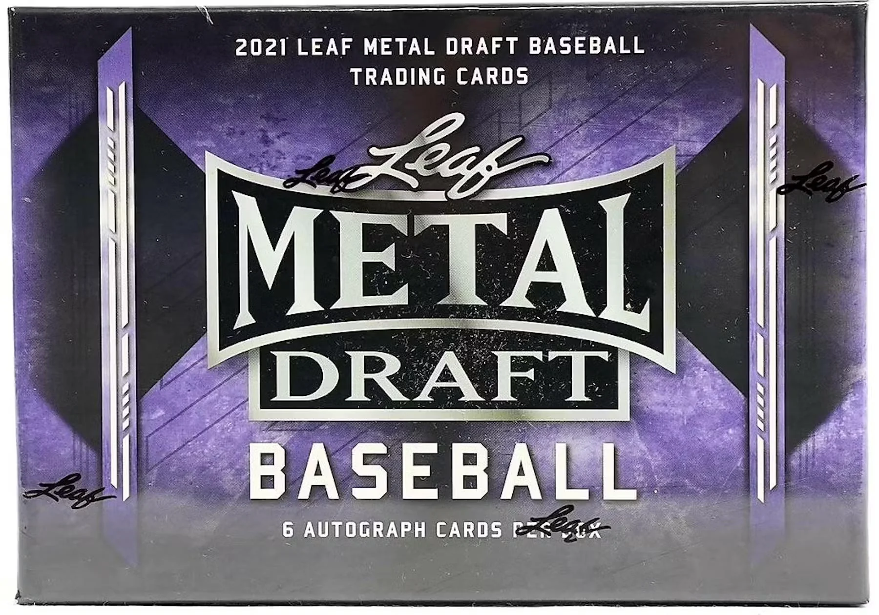 2021 Leaf Metal Draft Baseball Hobby Box - Image 3