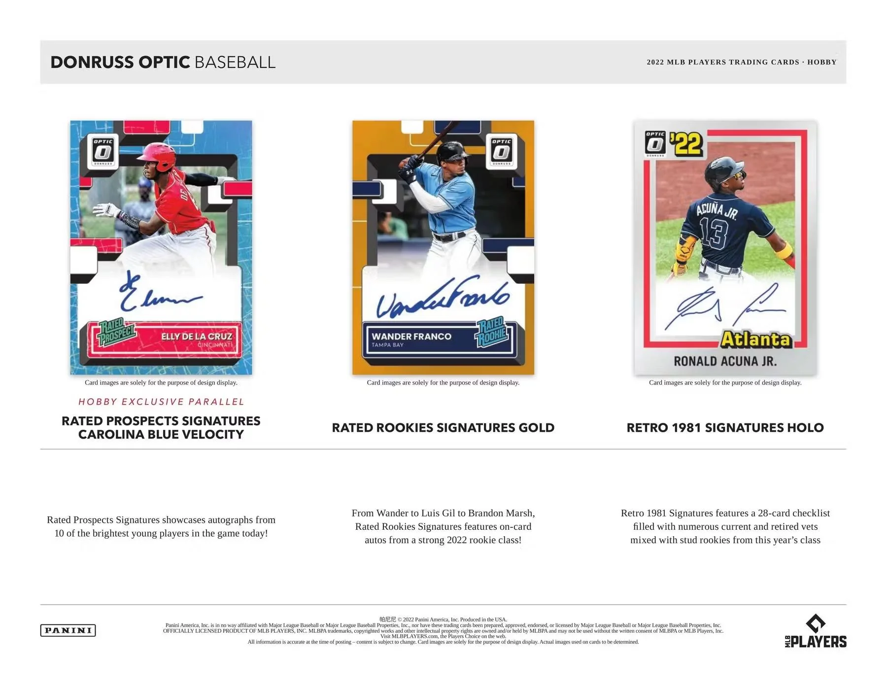 2022 Panini Donruss Optic Baseball Hobby Box - Image 7