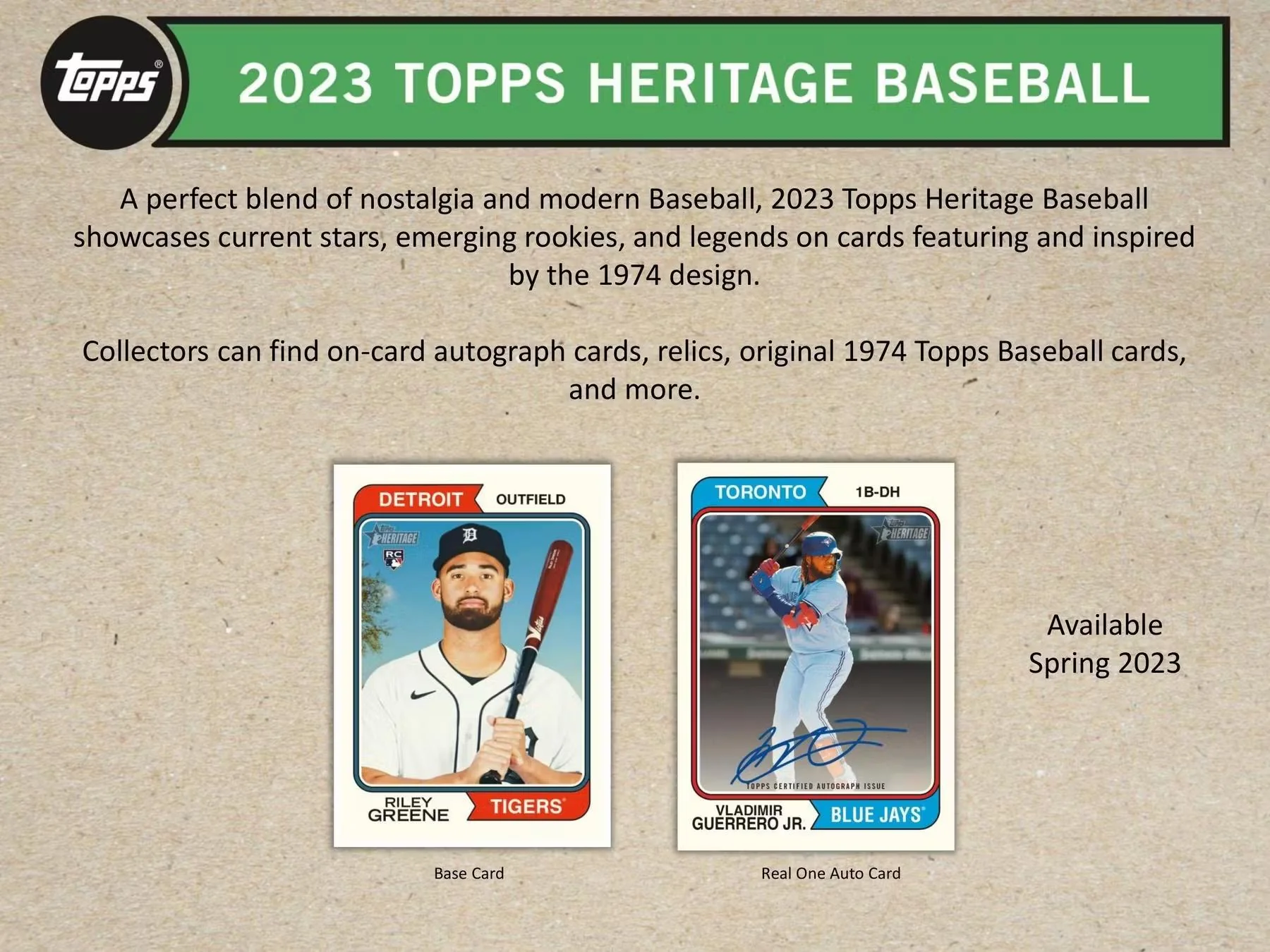 2023 Topps Heritage Baseball Hanger Box - Image 5